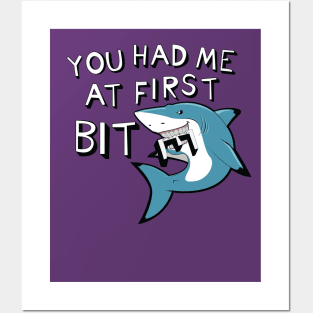 Shark Week, You had me at 1st Bite. Posters and Art